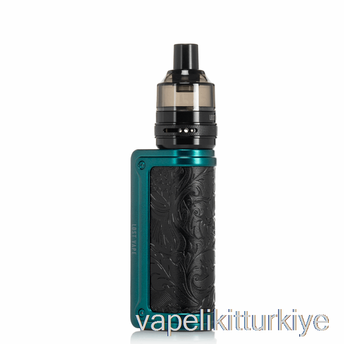 Vape Elektronik Sigara Kayıp Vape Thelema Mini 45w Başlangıç ​​kiti Podtank - Ejderha Yeşili